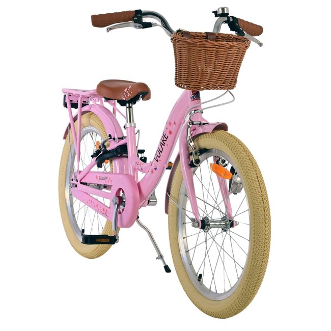Volare fietsen Blossom meisjesfiets 20 inch Twee handremmen