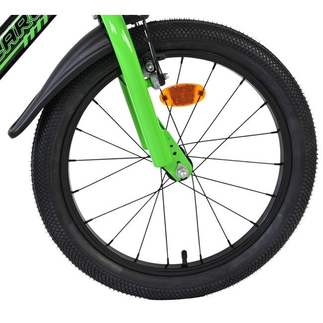 Volare Sportivo jongensfiets 18 inch zwart Twee Handremmen
