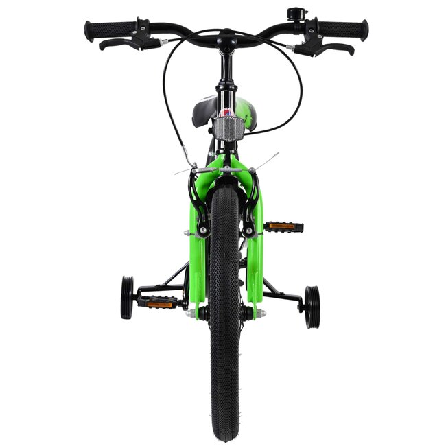 Volare Sportivo jongensfiets 18 inch zwart Twee Handremmen