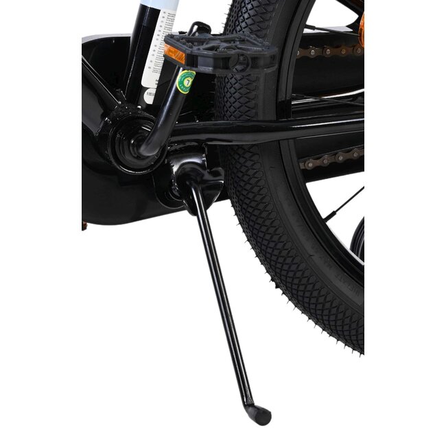 Volare fietsen Sportivo jongensfiets 18 inch zwart Twee Handremmen