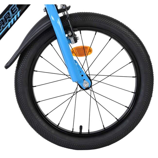 Volare fietsen Sportivo jongensfiets 18 inch zwart