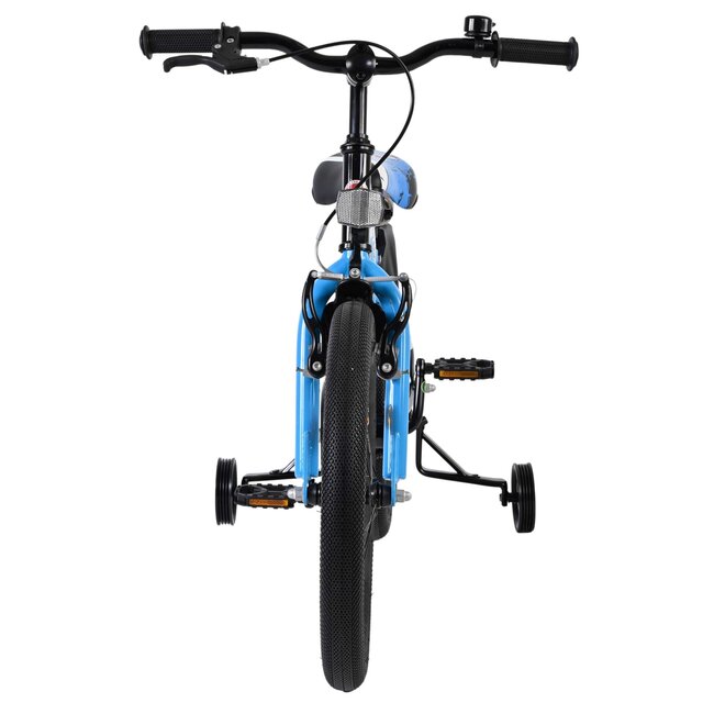Volare fietsen Sportivo jongensfiets 18 inch zwart