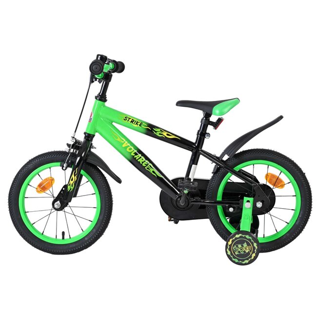 Volare fietsen Strike jongensfiets 14 inch zwart