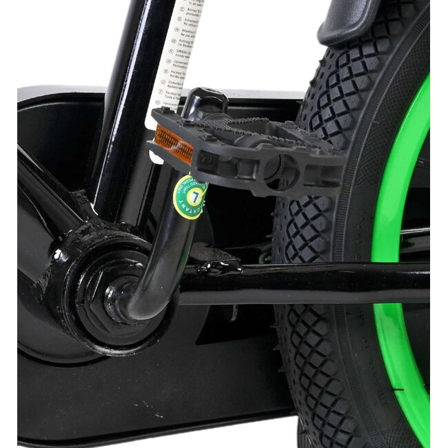 Volare fietsen Strike jongensfiets 14 inch zwart