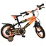 Volare fietsen Strike jongensfiets 12 inch zwart Twee Handremmen