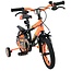Volare fietsen Strike jongensfiets 12 inch zwart Twee Handremmen