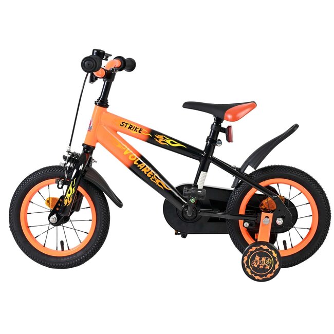 Volare fietsen Strike jongensfiets 12 inch zwart