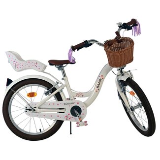 Volare fietsen Blossom meisjesfiets 18 inch Twee handremmen