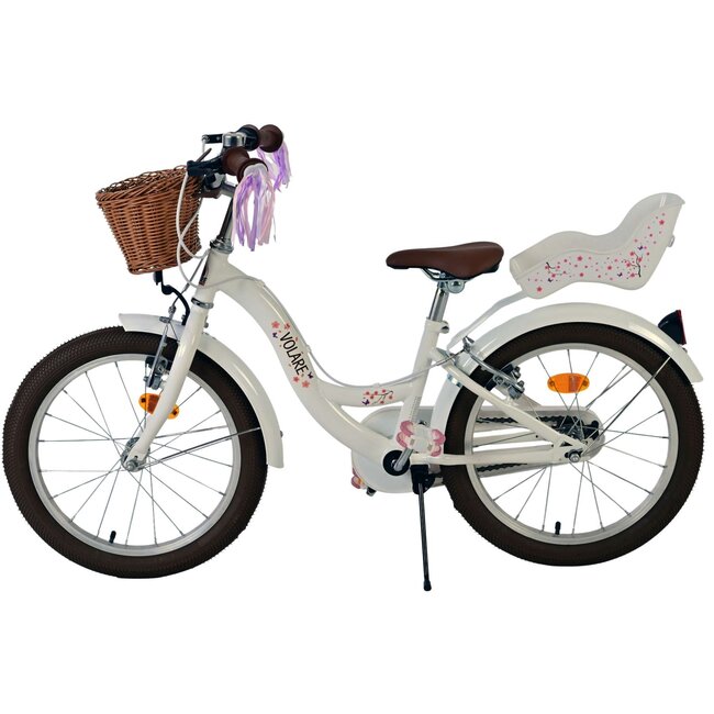 Volare Blossom meisjesfiets 18 inch Twee handremmen