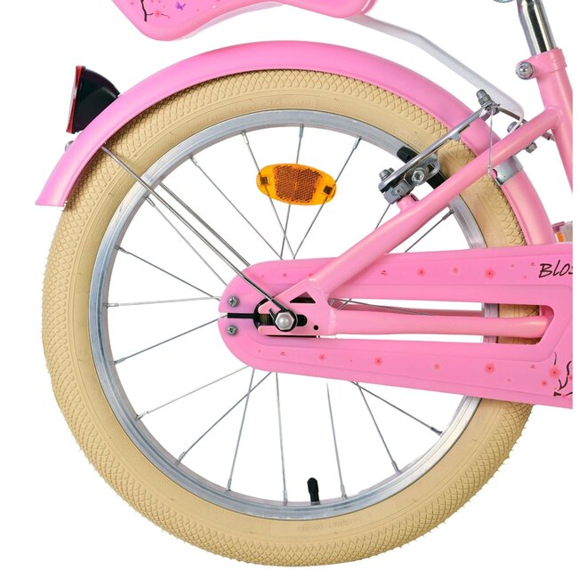 Volare fietsen Blossom meisjesfiets 18 inch Twee handremmen
