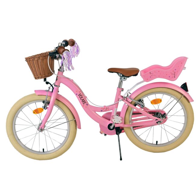 Volare fietsen Blossom meisjesfiets 18 inch Twee handremmen