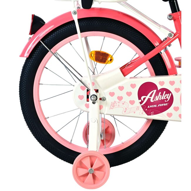 Volare fietsen Ashley meisjesfiets 18 inch roze/