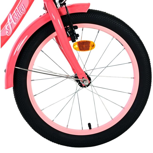 Volare fietsen Ashley meisjesfiets 18 inch roze/