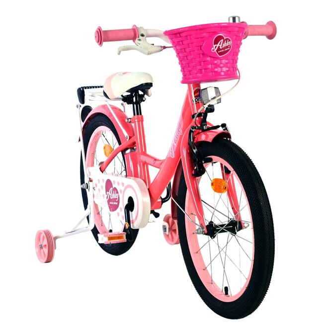 Volare fietsen Ashley meisjesfiets 18 inch roze/
