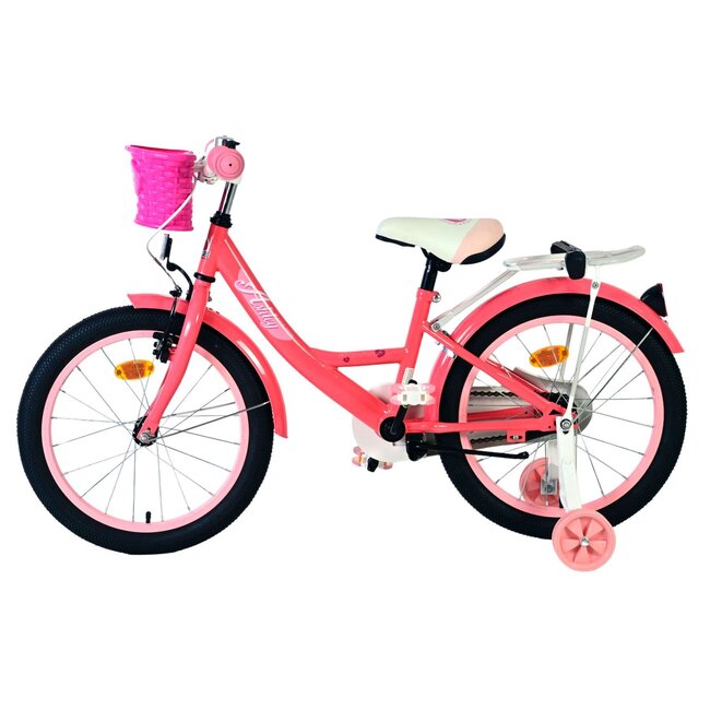 Volare fietsen Ashley meisjesfiets 18 inch roze/