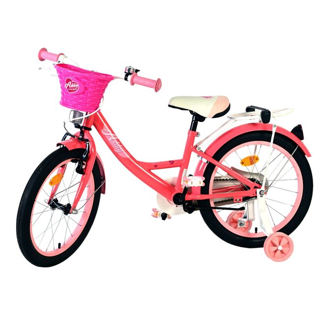 Volare fietsen Ashley meisjesfiets 18 inch roze/