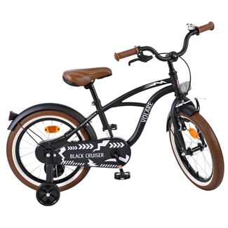 Volare fietsen Black Cruiser jongensfiets 16 inch