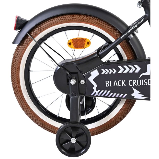 Volare Black Cruiser jongensfiets 16 inch