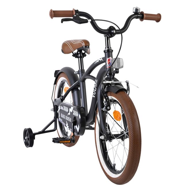 Volare Black Cruiser jongensfiets 16 inch