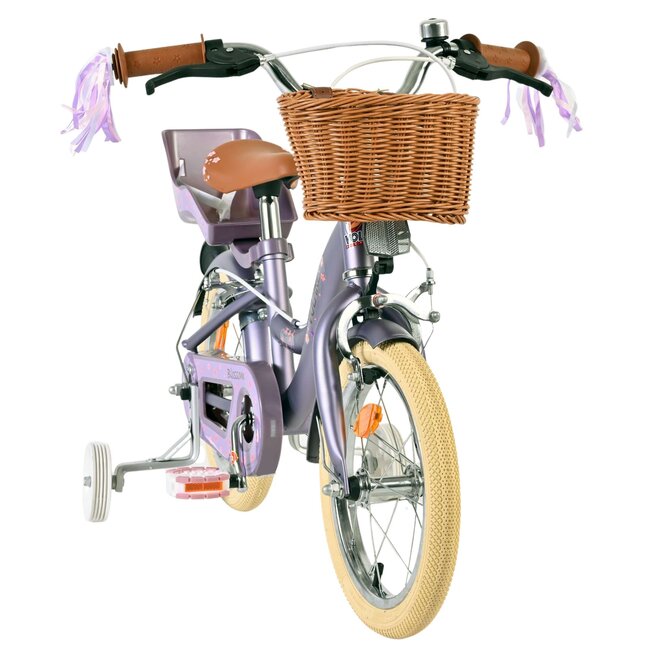 Volare fietsen Blossom meisjesfiets 14 inch Twee Handremmen