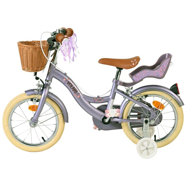 Volare fietsen Blossom meisjesfiets 14 inch Twee Handremmen