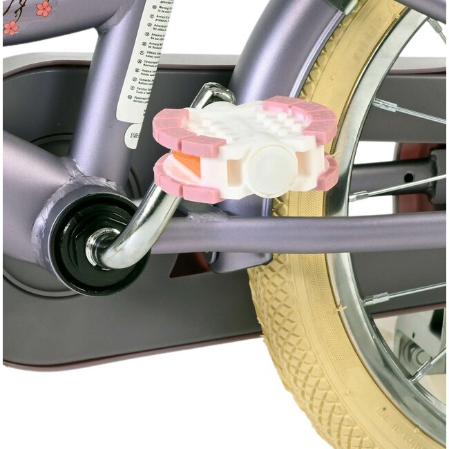 Volare fietsen Blossom meisjesfiets 14 inch Twee Handremmen