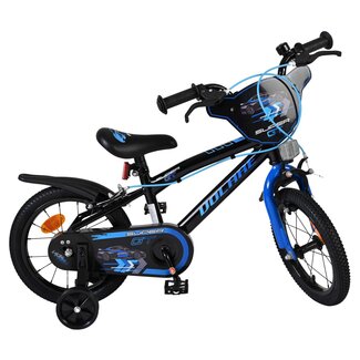 Volare fietsen Super GT jongensfiets 14 inch Blauw Twee handremmen