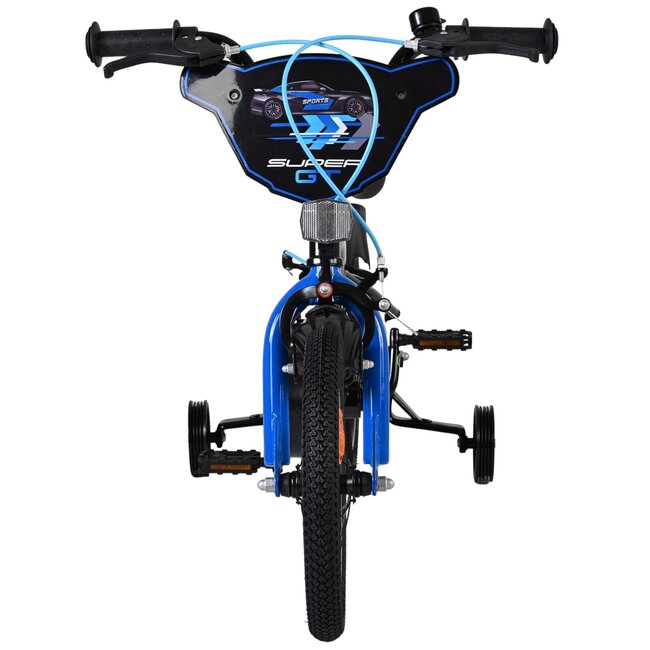Volare Super GT jongensfiets 14 inch Blauw Twee handremmen