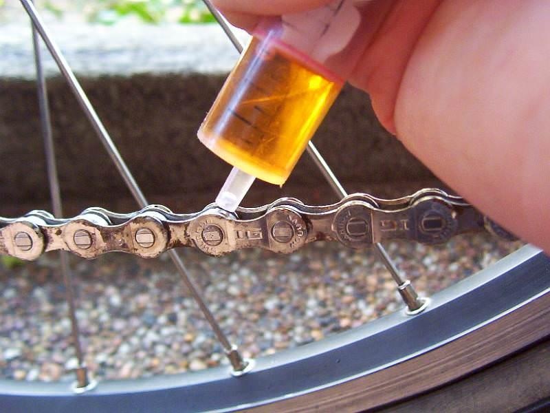 Fietsketting schoonmaken