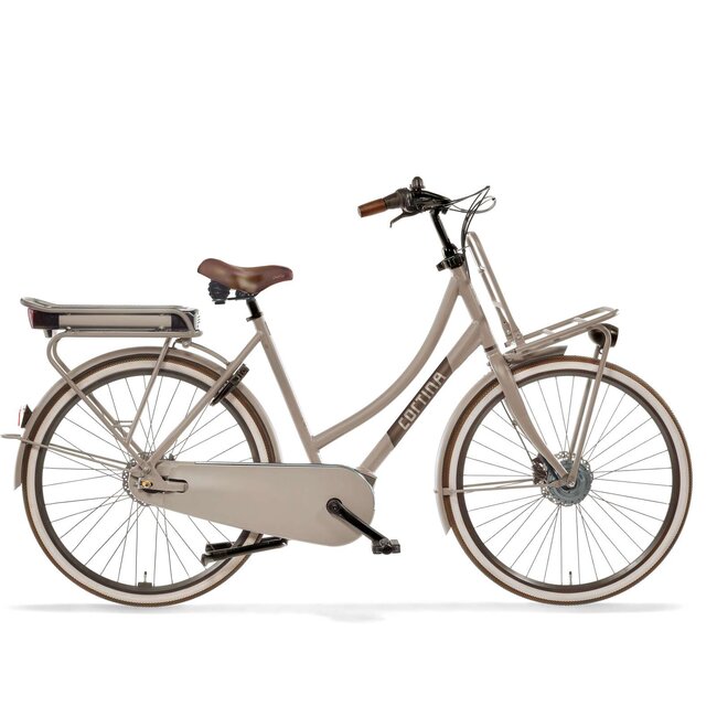 Cortina  E-U4 elektrische transportfiets met voorwielmotor