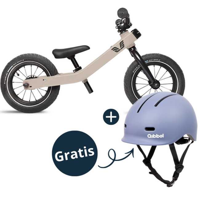 Vici Grow 3-in-1 Meegroeifiets 12 inch