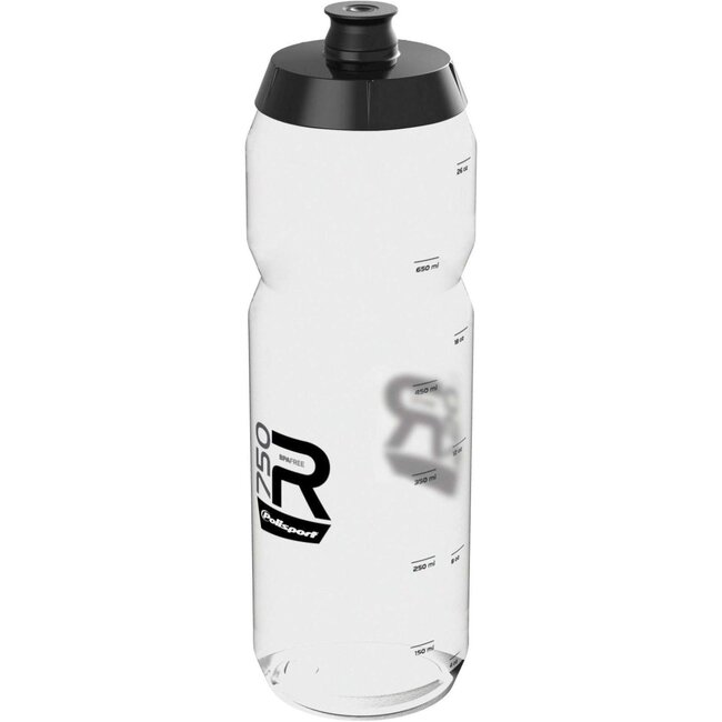 Polisport R750 bidon 750 ml transparant