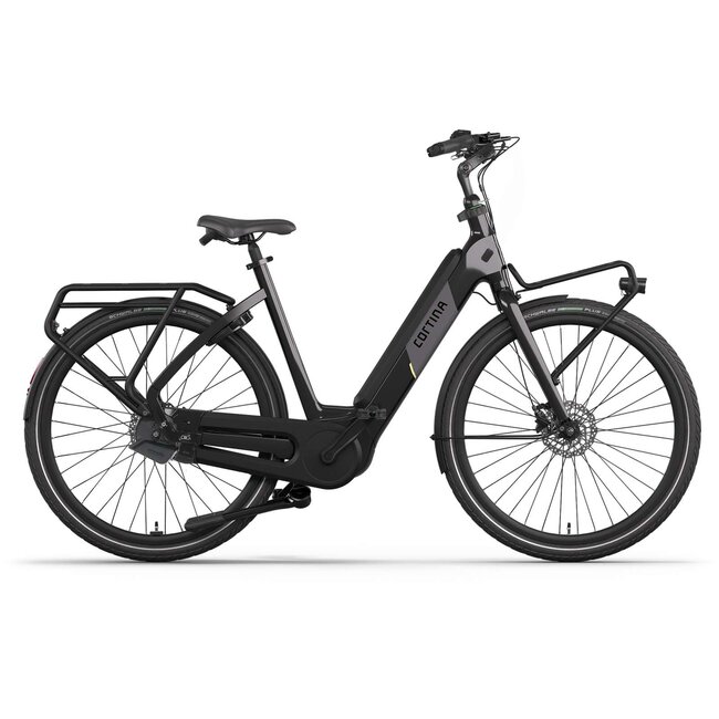 Cortina E-Common Family Pro Jet Black Gloss - zijaanzicht