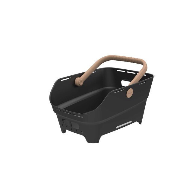 Basil Cento Neo fietsmand Zwart / 21 liter / Multi NX, zonder adapter