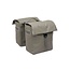 New Looxs Leeds Double fietstas Taupe / 38 liter / MIK 2.0