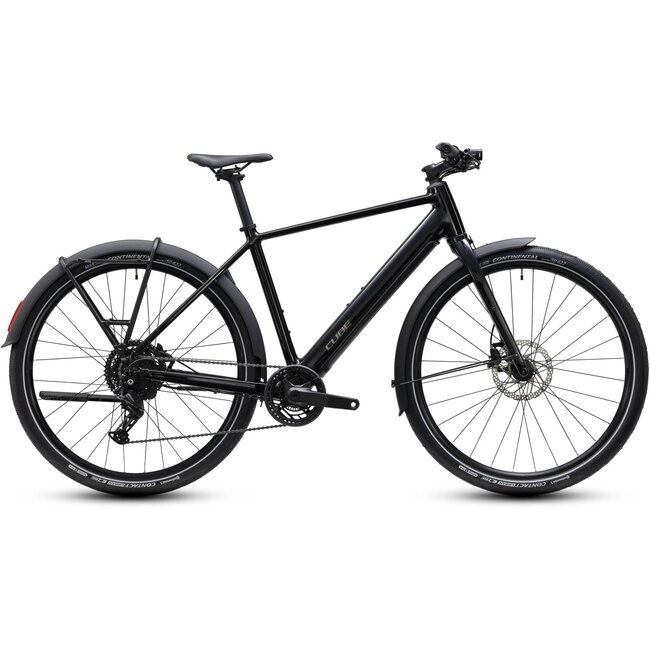 Cube Editor Hybrid ONE 360 FE 2027 Black/Irongrey Heren - zijaanzicht