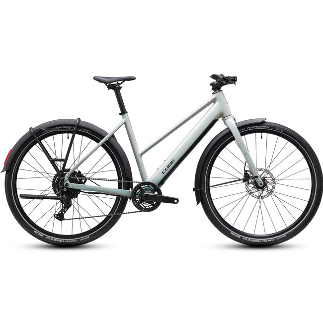 Cube Editor Hybrid ONE 360 FE 2027 Glintsand/Black Trapeze - zijaanzicht