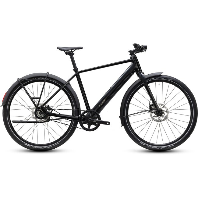 Cube Editor Hybrid PRO 360 FE 2027 Black/Irongrey Heren - zijaanzicht