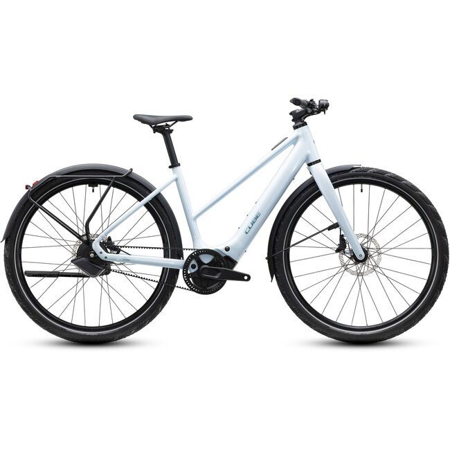 Cube Editor Hybrid SLT 400X FE 2027 Glacier/Prizm Trapeze - zijaanzicht