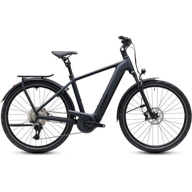 Cube Kathmandu HYBRID PRO 800 2027 Coal/Black Hoge instap - zijaanzicht