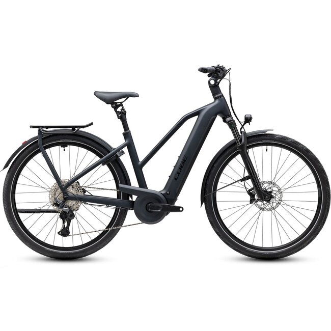 Cube Kathmandu HYBRID PRO 800 2027 Coal/Black Trapeze - zijaanzicht
