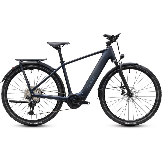 Cube Kathmandu HYBRID C:62 PRO 400X 2027 Liquidsteel/Prizm Hoge instap - zijaanzicht