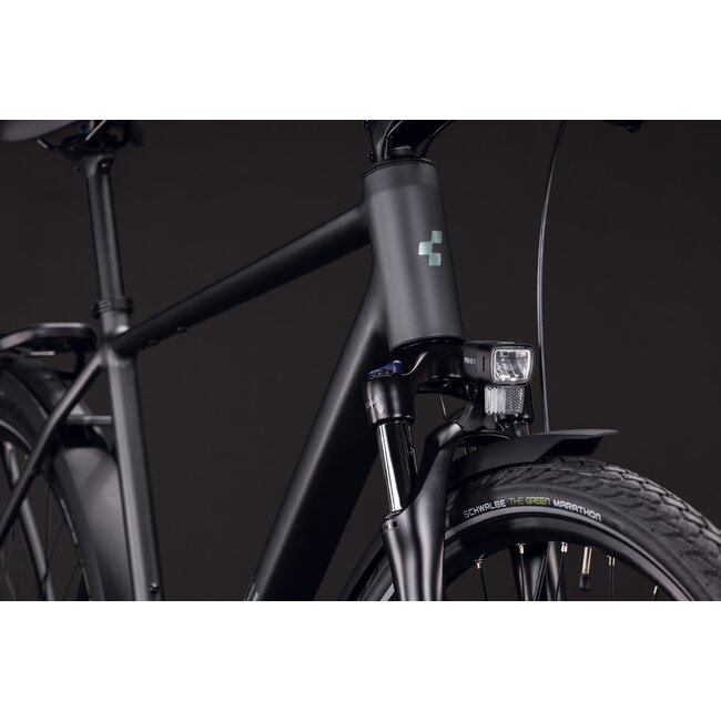 Cube Kathmandu ONE · Blackforest/Chrome · detailfoto