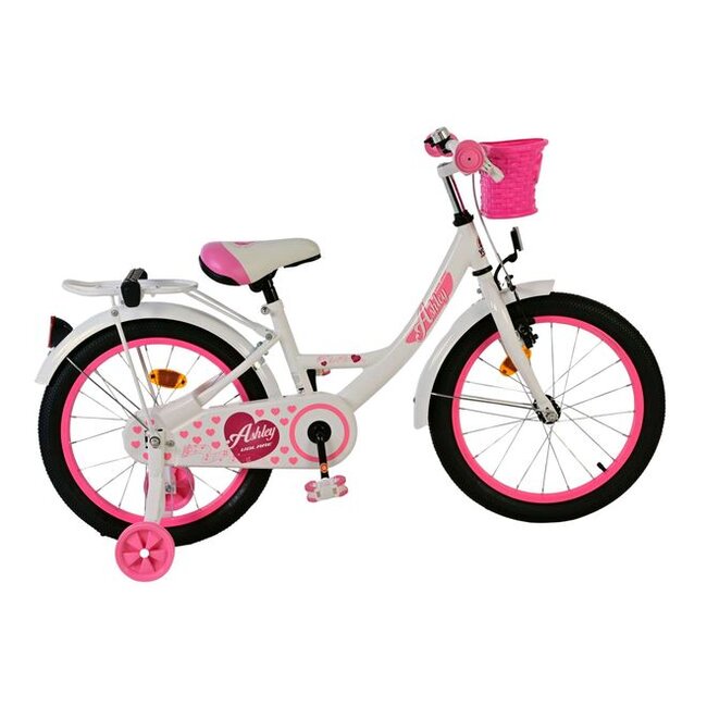 Volare Ashley meisjesfiets 18 inch wit