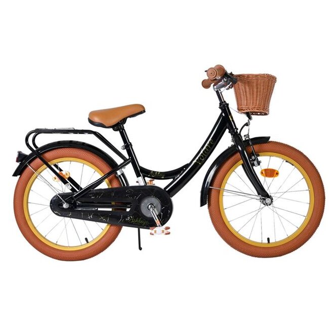 Volare Ashley meisjesfiets 18 inch zwart