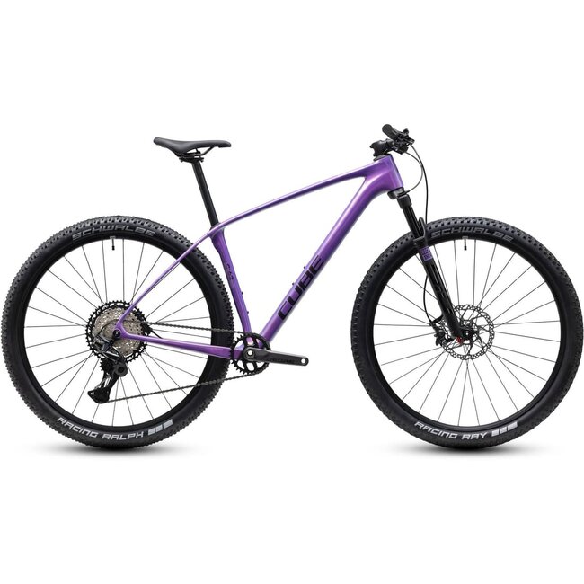 Cube Reaction C:62 PRO 2027 Cosmicpurple/Black · zijaanzicht