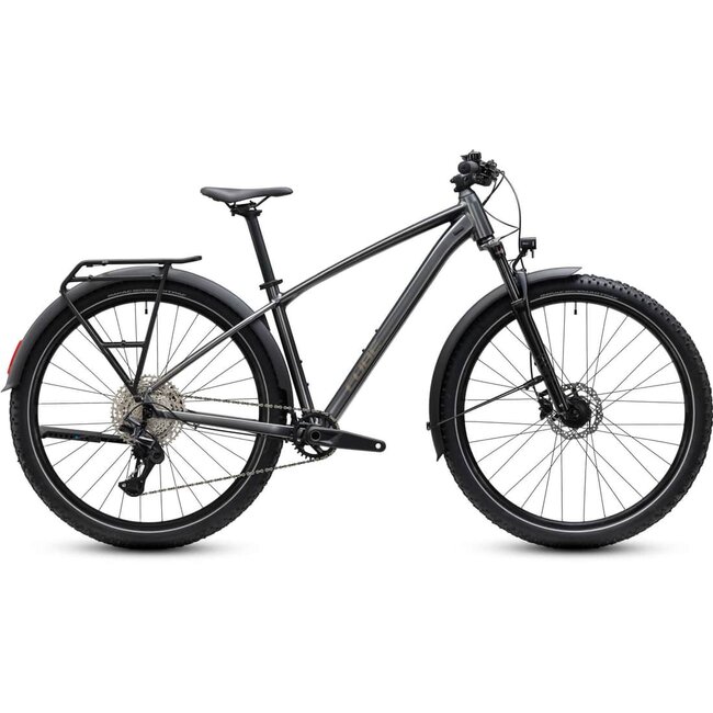 Cube Aim SLX FE 2027 Slateblack/Chrome · zijaanzicht