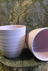 Orchideen Topf Keramik 14 cm Farbe rosa matt  der Serie 181 von Griebling Keramik