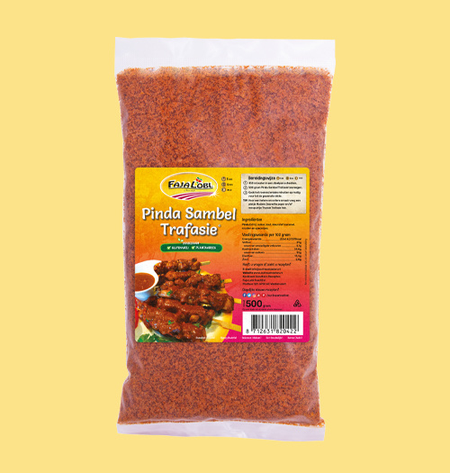 Faja Lobi Pinda Sambal Trafasie 500 gram