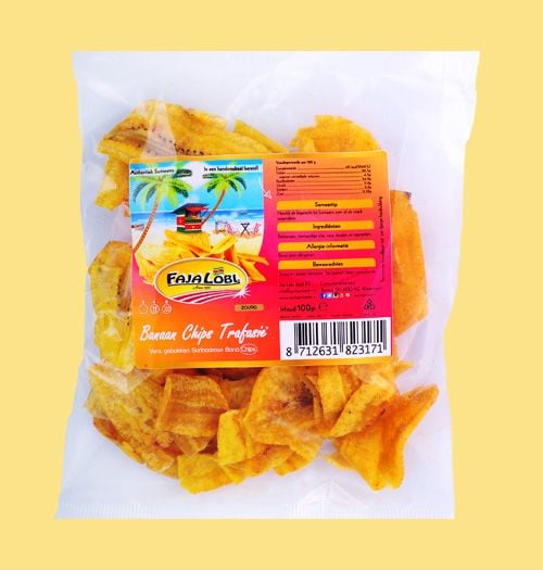 Faja Lobi Banaan Chips Trafasie 100 gr